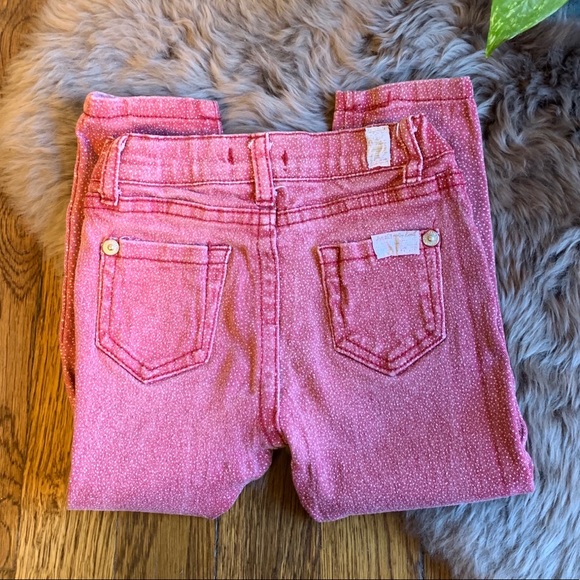 7 For All Mankind Chambray & Polka Dot Outfit 3T - Picture 4 of 6